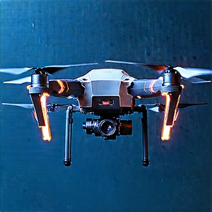 Drone With (digital:1.45) Artwork With Drone Flying