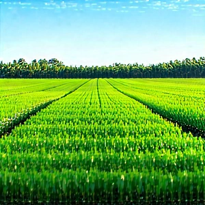 Agricultural Technology In Research Center With Large, Lush