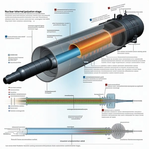A Diagram Is Displayed Showing The Different Stages Of A Nuclear Reactor