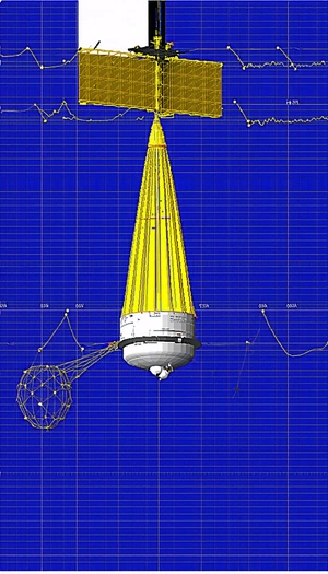 A Yellow Light Bulb Is Shown In A Blue Background