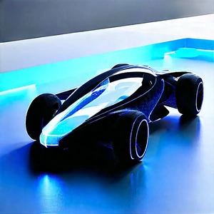 Innovative Electric Vehicle Design With Futuristic Displayed