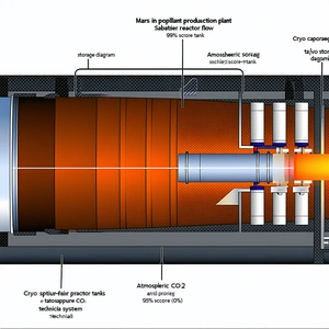 A Diagram Is Shown Of A Rocket Engine, With A Detailed Description Of The Various Components