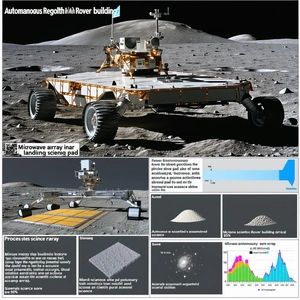 The Image Is A Collection Of Pictures And Text Describing A Rover Vehicle
