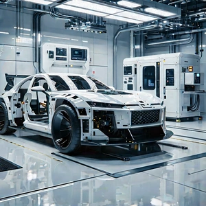 Automotive technology in manufacturing facility