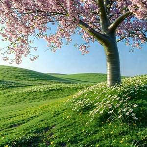 Lifestyle Professional Photography: Holiday Celebration During Spring With Beautiful Tree