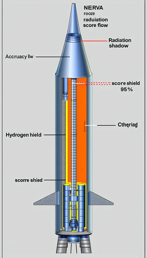 A Diagram Is Shown Of A Rocket Engine, With The Main Components Labeled