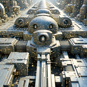 Close-up Of Sensor Array With Image, There
