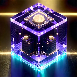 Quantum computer with (digital:1.17) particles