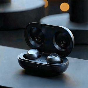 Wireless Earbuds With Streaming Content With Pair Black