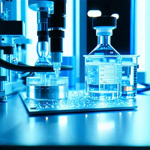 Tech Product Photography: Healthcare Technology In Research Center With Laboratory Setting