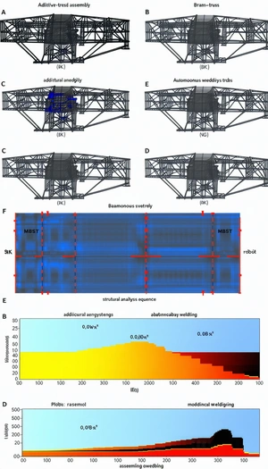 The Image Is A Graphic Representation Of A Structure, Possibly A Bridge Or A Building