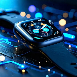 Smart watch with data visualization