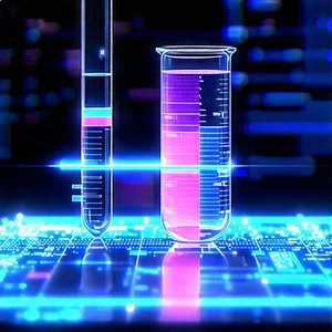 Entertainment Technology In (modern:1.21) Laboratory With Large