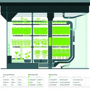 large, detailed drawing greenhouse
