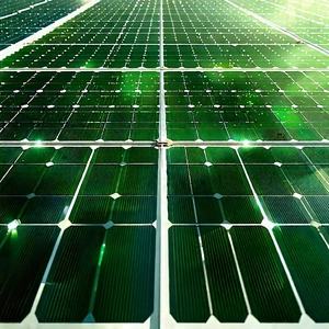 Solar Panel With Laser Scanning With Large Solar