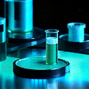 Healthcare Technology In Modern Laboratory With Group Four