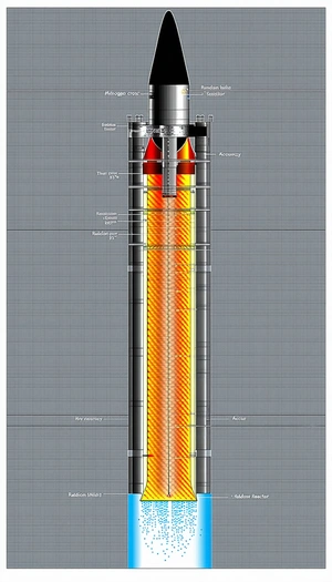 A Large, Cylindrical Object With A Yellow And Orange Color Scheme