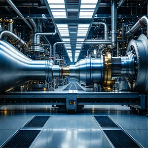 Entertainment Technology In Manufacturing Facility With Large Industrial