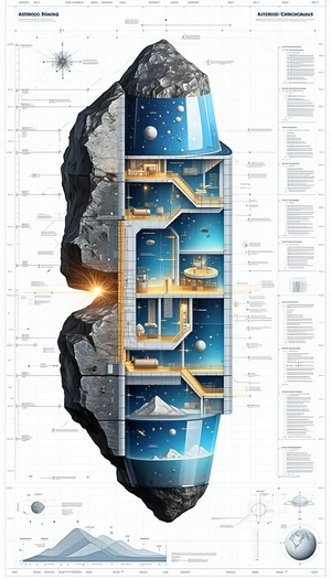 A Large, Three-dimensional Drawing Of A House Is Displayed On A Page