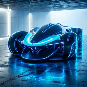 Innovative Electric Vehicle Design With Futuristic Vehicle