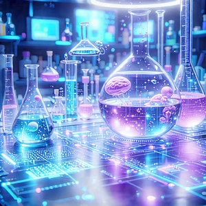 Entertainment Technology In Modern Laboratory With Image, There