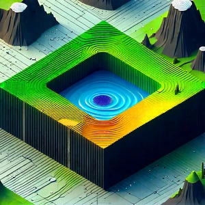 Machine Learning Visualization With Computer-generated Model