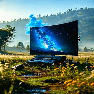 Entertainment Technology In Field Deployment With Image, There