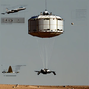 A Space Shuttle Is Being Towed By A Large Airplane