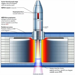 A Diagram Shows The Stages Of A Rocket Launch