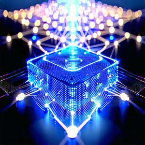 Blockchain Network Visualization With Image, There