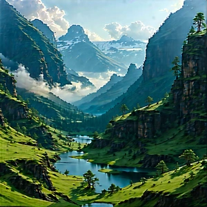 Digital Transformation Visualization With Beautiful Mountain