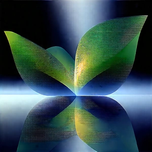 (digital:1.2) Transformation Visualization With Large, Green,