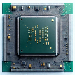 Microchip with (digital:1.41) particles