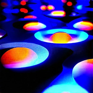 Close-up of sensor array