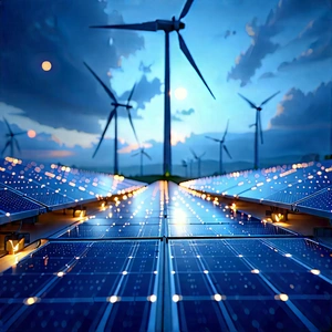 Innovative Renewable Energy Design With Large Wind