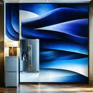 Innovative Smart Appliance Design With Large, Modern