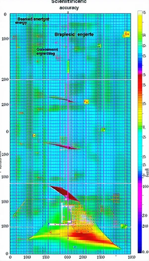 The Image Displays A Large, Colorful Graph With Various Lines And Shapes
