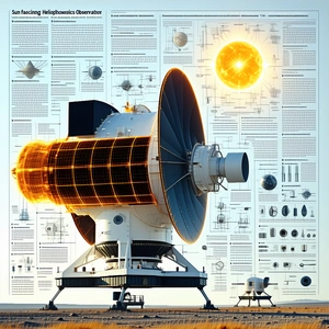large, detailed illustration spacecraft