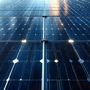 Solar Panel With Laser Scanning With Large Solar