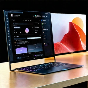 Laptop with user interface