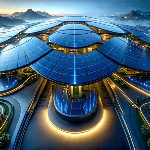 Innovative Renewable Energy Design With Large Building