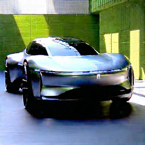 Innovative Electric Vehicle Design With Sleek Black