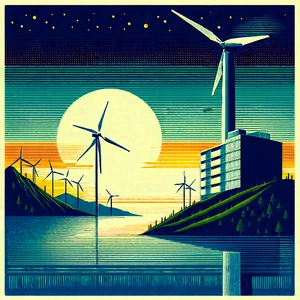 Innovative Renewable Energy Design With Image, There