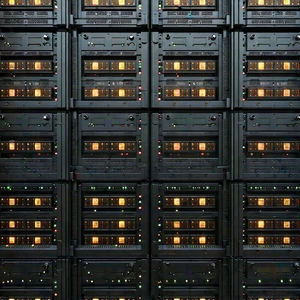 Close-up of sensor array