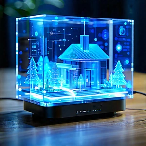 Smart Home (device:1.48) With Data Visualization With Small Blue