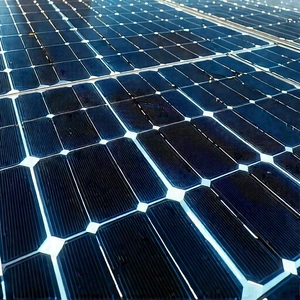 Solar panel with data streams