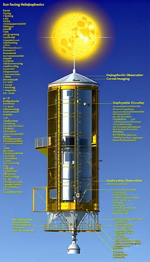 A Large Yellow Structure Is Shown In A Diagram, With Various Parts Labeled