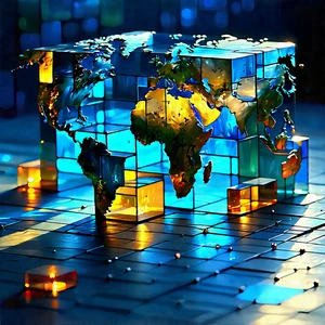 Blockchain network visualization