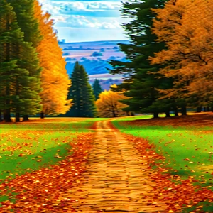 Lifestyle Landscape Photography: Autumn Hike During Summer With Beautiful, Tree-lined