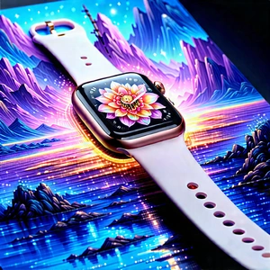 Smart watch with holographic display
